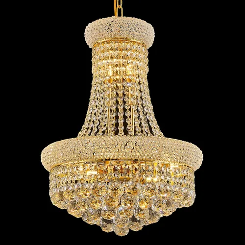 Vista 11 de Candelabros rectangulares de cristal para comedor, 10 luces de altura ajustable, lámpara de techo ovalada de cristal para isla de cocina, acabado