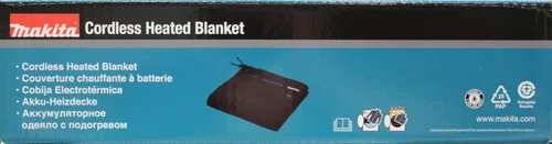 Vista 18 de Makita DCB200A 18V LXT - Manta térmica inalámbrica de iones de litio (solo manta)