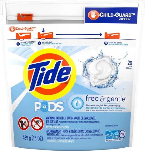 Vista 16 de Tide PODS - Cápsulas de jabón de detergente libre y suave, 76