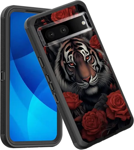 Vista 88 de Funda para Pixel 7a, a prueba de golpes, 3 capas, protección de cuerpo completo, resistente, de alto impacto, para Google Pixel 7a de 6.1 pulgadas