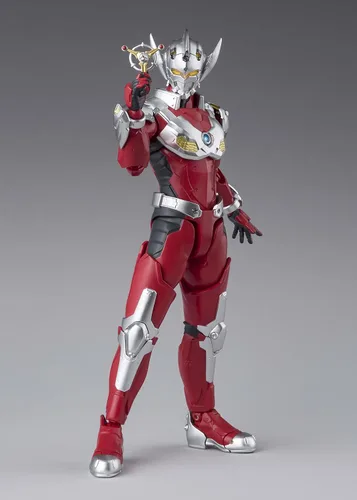 Vista 3 de TAMASHII NATIONS - Ultraman - Ultraman Suit Taro (La Animación), Figura de acción Bandai Spirits S.H. Figuarts
