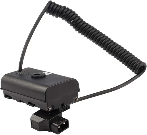 Vista 6 de Cable adaptador de corriente extensible para conector D-tap a batería ficticia NP-F NP-F550/570/750/770 NP-F960 NP-F970 para alimentar el monitor