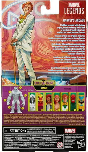 Vista 4 de Marvel Legends Series - Figura de acción coleccionable de 6 pulgadas y 2