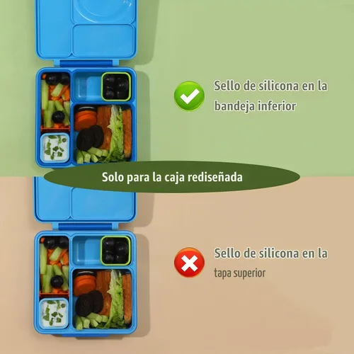 Vista 4 de 2 recipientes de inmersión compatibles con recipientes de aderezo de Azul+ Cian