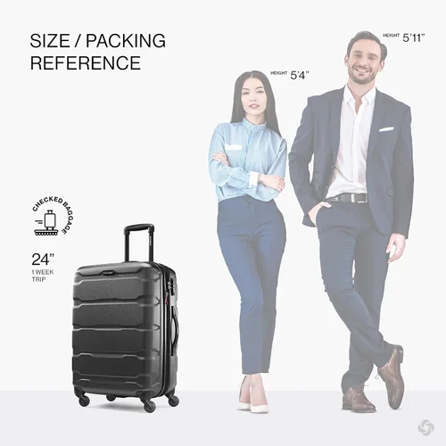 Vista 2 de Samsonite Omni PC - Maleta extensible rígida, Negro