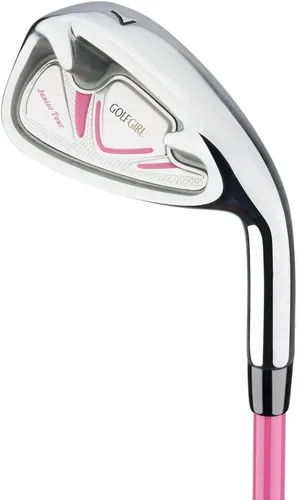 Vista 4 de Golf Girl Set de golf para niñas Junior V3 con palos y bolsa rosados, mano izquierda