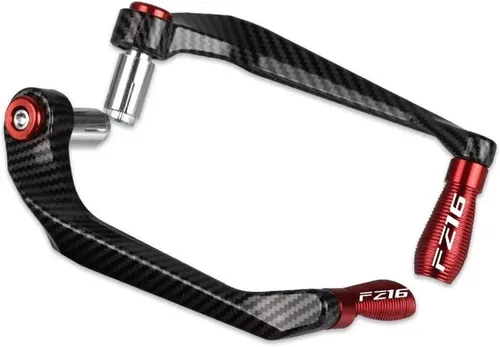 Vista 7 de Accesorios de motocicleta para FZ16 FZ25 2008-2018 Agarres de manillar de freno final Palanca de embrague Protección (color : negro)