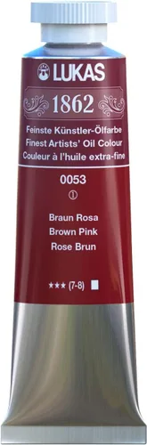 Vista 91 de Lukas 1862 Pintura al Óleo para Artistas Profesionales - Colores Tierra Amarillentos, 37 mL - Juego de 4 - Destacada Resistencia a la Luz, Sin