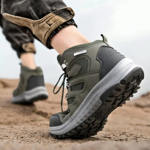 Vista 6 de UPSOLO mens Hiking Boots