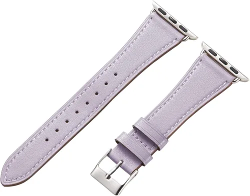Vista 29 de HANDODO Italian Genuine Leather Band Women for Apple Watch Series 11 10 9 8 7 6 5 4 3 2 1 SE SE2 Ultra 2/3, SGS Certified Dressy Bracelet Cute Strap