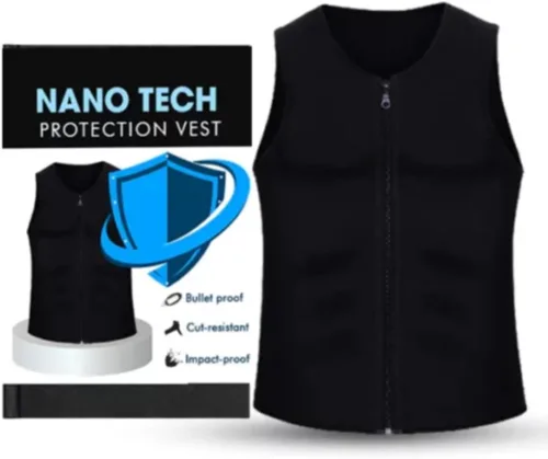 Vista 3 de STRAFFI Protechshield Nano Tech - Chaleco de protección nano protector, chaleco de protección Nano Tech para hombre