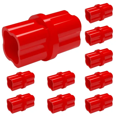 Vista 9 de FORMUFIT F114ICO-BK-10 Acoplamiento interno de PVC, grado de muebles, tamaño de 1-1/4", negro (paquete de 10)