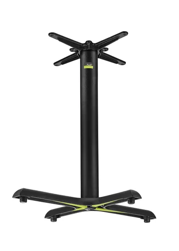 Vista 2 de Base de mesa plana autoestabilizante KX2230 - Hierro fundido, altura de comedor
