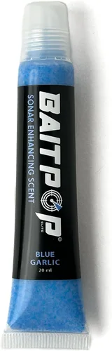 Vista 10 de Bait Pop Black & Blue - Intensificador de sonar vivo perfumado con escamas de destellos de 0.5 onzas