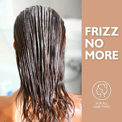 Vista 3 de Saryna Key Acondicionador capilar con manteca de karité africana pura para cabello seco encrespado y dañado - Acondicionador hidratante e hidratante