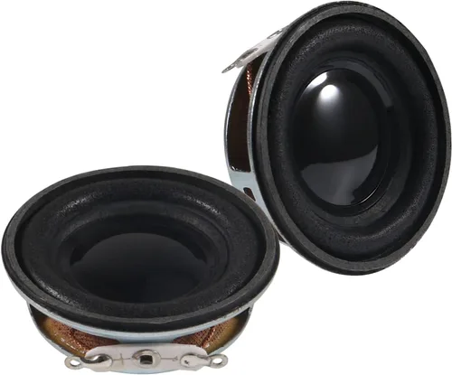 Vista 5 de 4 unidades de altavoz de audio de 4 ohmios, 3 W, 1.5 pulgadas, rango completo, woofer estéreo HiFi - Negro