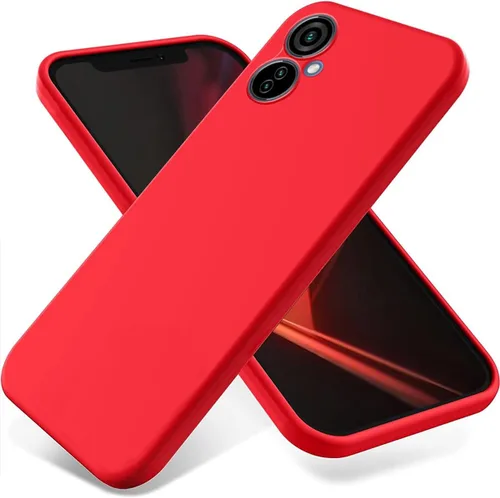 Vista 8 de Funda para Tecno Camon 19 Neo - Funda protectora de silicona líquida para Tecno Camon 19 Neo con cordón de silicona, funda delgada y suave a prueba