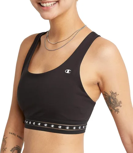 Vista 3 de Champion Women's Sports Bra, Absolute, Moisture Wicking Bra, Moderate Support Sports Bra