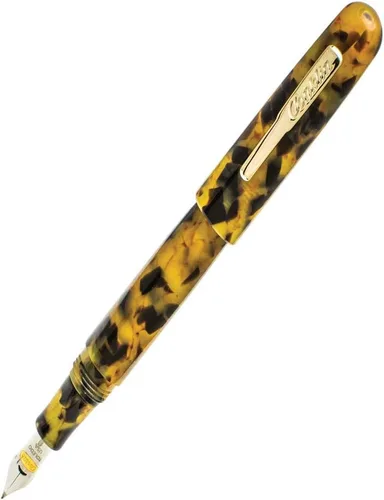 Vista 9 de Pluma estilográfica Conklin All American en negro – Punta ancha, diseño audaz y calidad premium – Regalo ideal para profesionales y entusiastas