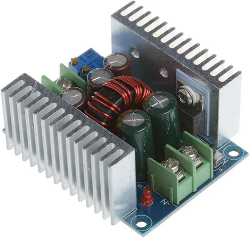 Vista 4 de Módulo convertidor de corriente constante CC CV Buck DC 6-40V a 1.2-36V 20A 300W Regulador de voltaje ajustable reductor módulo de fuente
