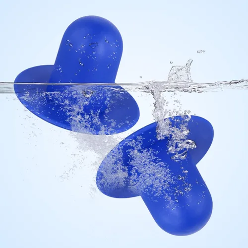 Vista 4 de Tinoaly 4 tapones de piscina para piscina sobre el suelo, tapón de orificio de filtro de bomba de goma, tapones de pared para piscinas, repuesto Azul