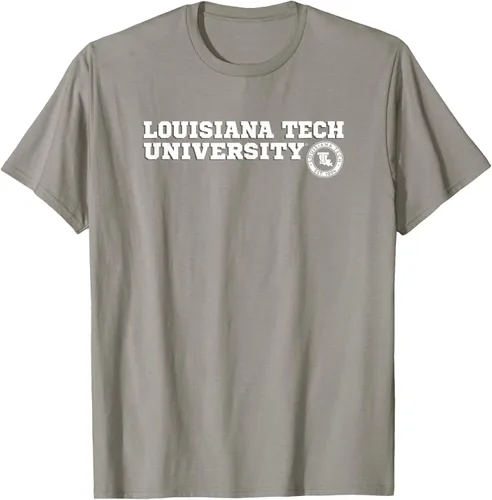 Vista 8 de Camiseta Louisiana Tech Bulldogs Block Text