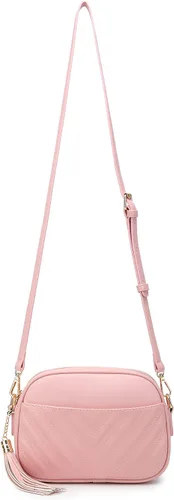 Vista 7 de lola mae Bolso bandolera acolchado, bolso de hombro de diseño moderno