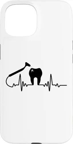 Vista 6 de Odontología divertido dentista I Drill Molar diente higienista dental caso para iPhone 17