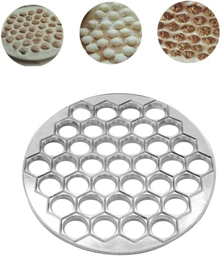 Vista 7 de Fabricante de bolas de masa rusa Pelmeni Maker Dumpling Pelmeni Mold Herramienta de molde para fabricar alimentos.