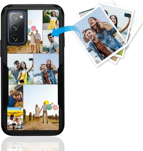 Vista 43 de Funda de teléfono personalizada para Galaxy S20 FE 5G, funda para teléfono multifoto, funda protectora resistente de doble capa a prueba de golpes