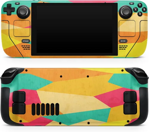 Vista 8 de Design Skinz - Compatible con Steam Deck - Calcomanía protectora de vinilo extraíble resistente a los arañazos - Flechas verticales