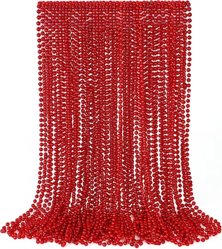 Vista 8 de EOBOH Cuentas de Mardi Gras, Accesorios de Cuentas de Carnaval de Mardi Gras para Tiradas de Desfile, Decoraciones de Fiesta