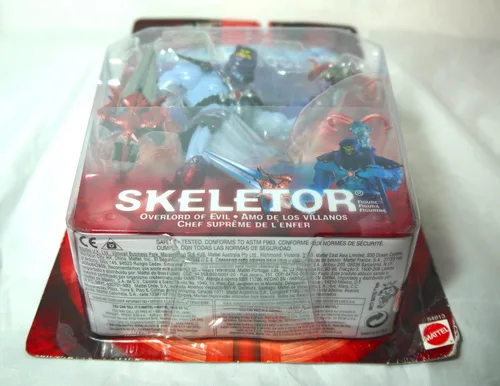 Vista 2 de Masters of The Universe Figura de acción Skeletor (azul)