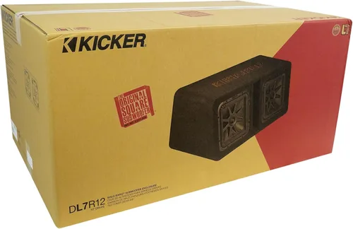 Vista 9 de KICKER 45DL7R122 L7R 12" Subwoofers duales+paquete de subcaja ventilada con amplificador mono Rockville+kit de amplificador (3 artículos)