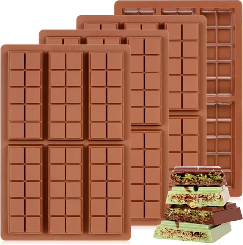 Vista 18 de Moldes de silicona para bombas de chocolate caliente de 24 agujeros, 2 paquetes de mini moldes de semiesfera de 1 pulgada de media esfera para hacer