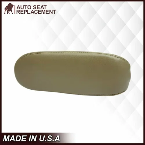 Vista 3 de 1999 Ford F250 F350 F450 Lariat Super Duty Funda de asiento de cuero genuino de repuesto en color marrón pradera (con asiento de bebé