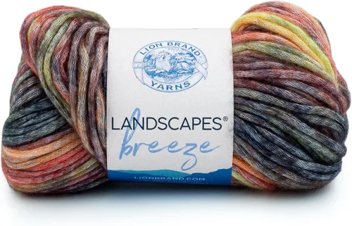 Vista 8 de Lion Brand Yarn Landscapes Breeze Hilo, Bay