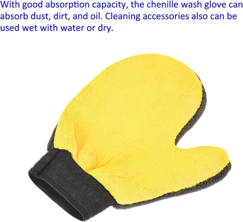 Vista 15 de M METERXITY Manopla de limpieza - Guantes de microfibra para lavar platos, ropa y persianas, aplicar a la limpieza de la casa