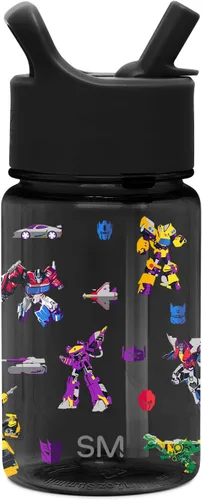Vista 36 de Simple Modern Marvel Spiderman - Botella de agua Summit de plástico Tritan para niños, taza sin BPA de 12 onzas con tapa cubierta con popote a