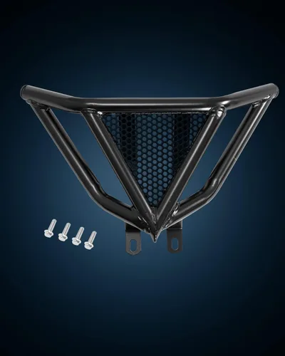 Vista 4 de A & UTV PRO Protector de parachoques delantero y barra de agarre ancha trasera compatible con accesorios Yamaha Raptor 700/700R 2006-2022