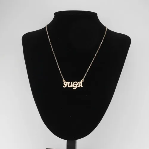 Vista 3 de Collar con dije de estrella Kpop, regalo inspirador para mujeres y niñas