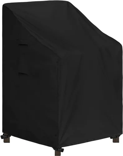Vista 8 de Easy-Going Funda para Silla de Respaldo Alto para Exteriores Resistente a Rayos UV Funda para Silla de Patio Impermeable Funda para Muebles