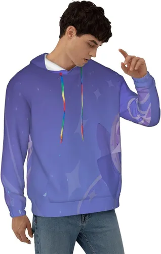 Vista 5 de Sudadera con capucha para hombre, sudadera de moda con capucha para adolescentes, hombres y jóvenes