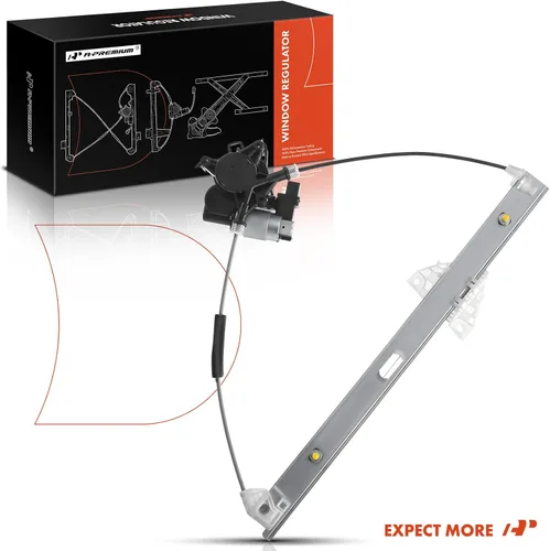 Vista 9 de A-Premium Elevalunas eléctrico con motor compatible con Mazda 5 2006-2010 2012-2015 delantero izquierdo del lado del conductor