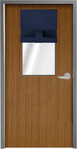 Vista 33 de WdFour Cubierta de ventana de puerta de aula, persianas opacas para ventanas y puertas de aula, privacidad, diseño de oscurecimiento de habitación