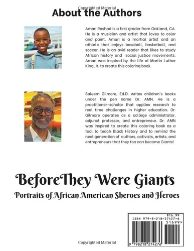 Vista 2 de Before They Were Giants Portraits of African American Sheroes and Heroes