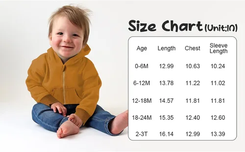 Vista 6 de ZOELNIC Ropa con capucha para bebé niño para otoño e invierno, sudadera de manga larga con estampado de letras