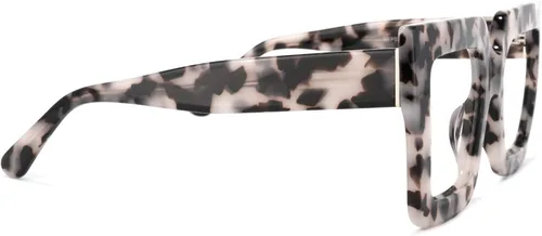 Vista 6 de Zeelool Elegantes gafas cuadradas de gran tamaño con bloqueo de luz azul para mujer, 100% protección UV400, Brandon VFP0306