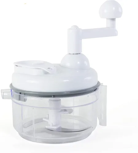 Vista 5 de Salsa Master. Máquina para hacer salsa, picar de alimentos, mezclar y batir. Manual.
