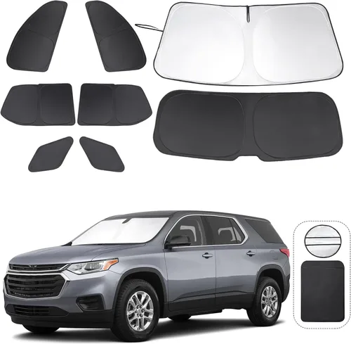 Vista 70 de TINGLU Persianas de ventana para Honda CR-V 2023-2026, accesorios para ventanas laterales de automóvil, parabrisas triangular, parasol para rayos UV